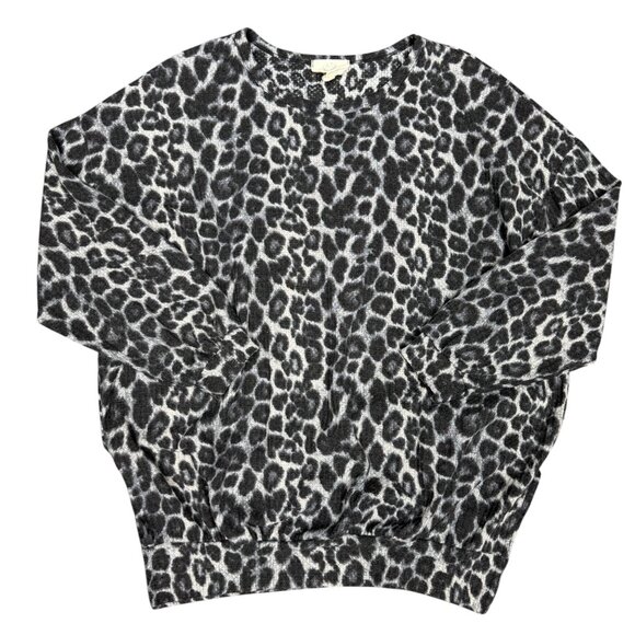 Women's FANTASTIC FAWN Animal Print Oversized Sweater Dress- Size‎ - Picture 1 of 8